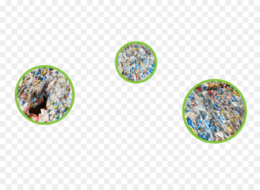 Ohrring Abfall Umweltfreundliche Recycling-Kunststoff - Kunststoff Recycling