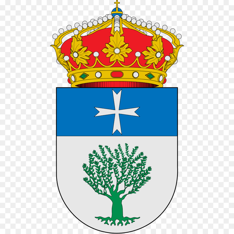 Villaconejos de Trabaque Rosette Wappen von Spanien Quintanar del Rey - Wappen des Dorfes