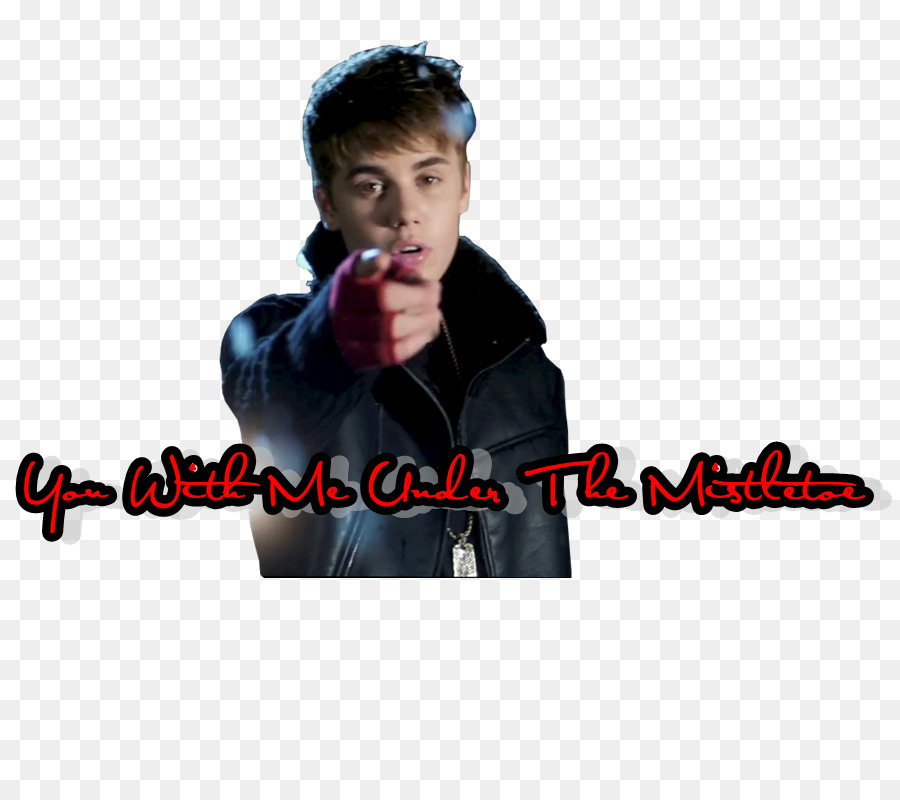 Mikrofon Justin Bieber Mistletoe Album-Cover Schriftart - Mikrofon