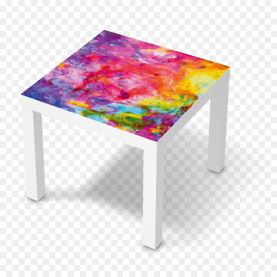 Tavolini pittura ad Acquerello Rettangolo - acquerello astratto