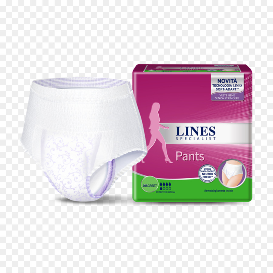 Linee Pannolino Igiene Urina incontinenza Urinaria - linee