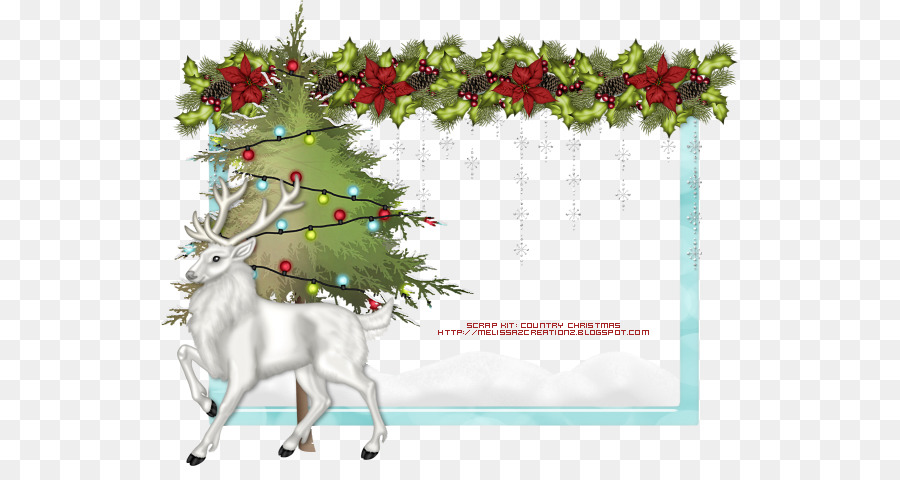 Christmas ornament Weihnachten Baum Tanne - danke Rahmen