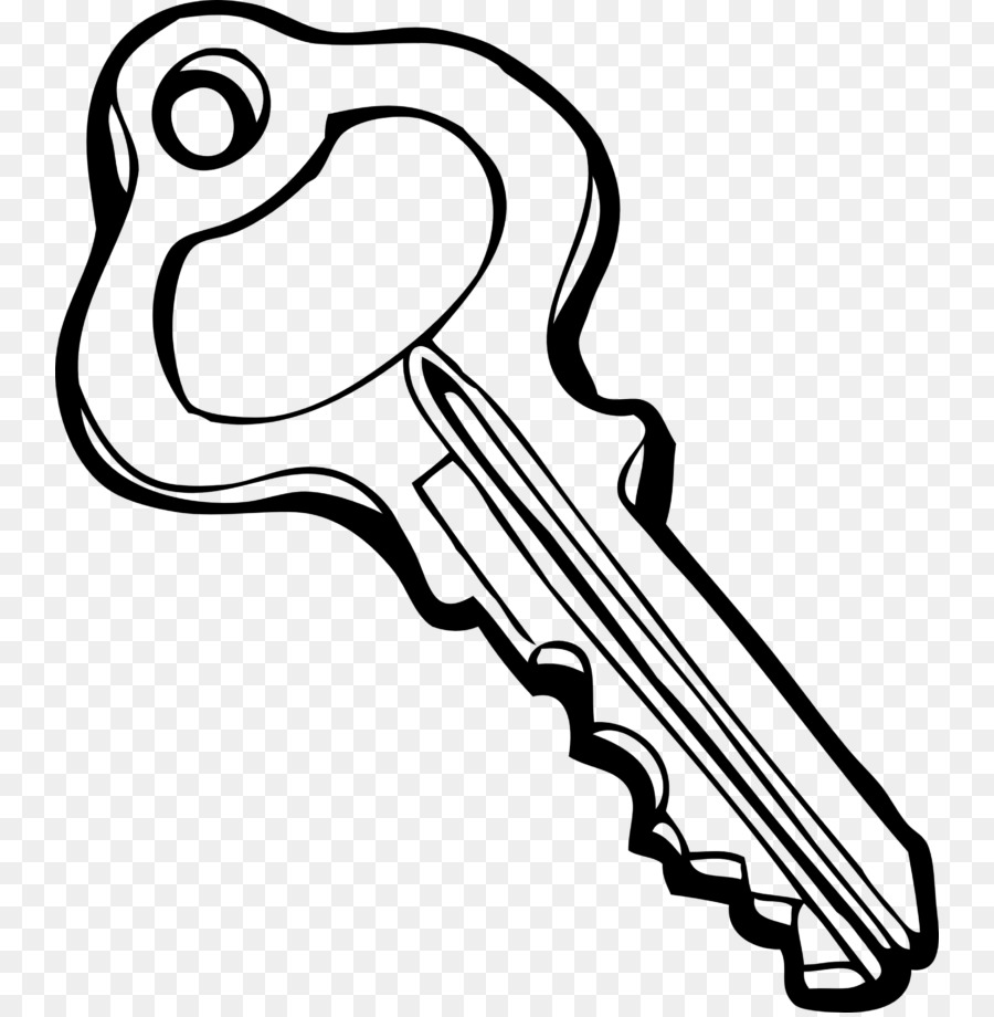 Zeichnung Malbuch-Key Clip-art - Schlüssel Loch