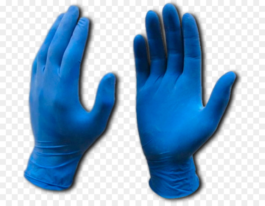 Medizinische Handschuhe, Gummihandschuhe, Latex Blau - Parka