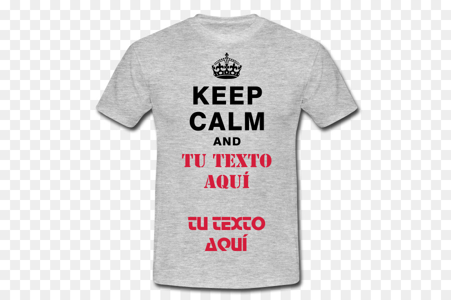 T-shirt Abbigliamento Keep Calm and Carry On Spreadshirt - Maglietta