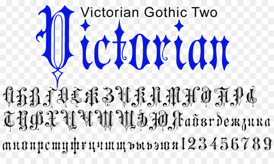 La calligrafia Blackletter arte Gotica Font - flourishe