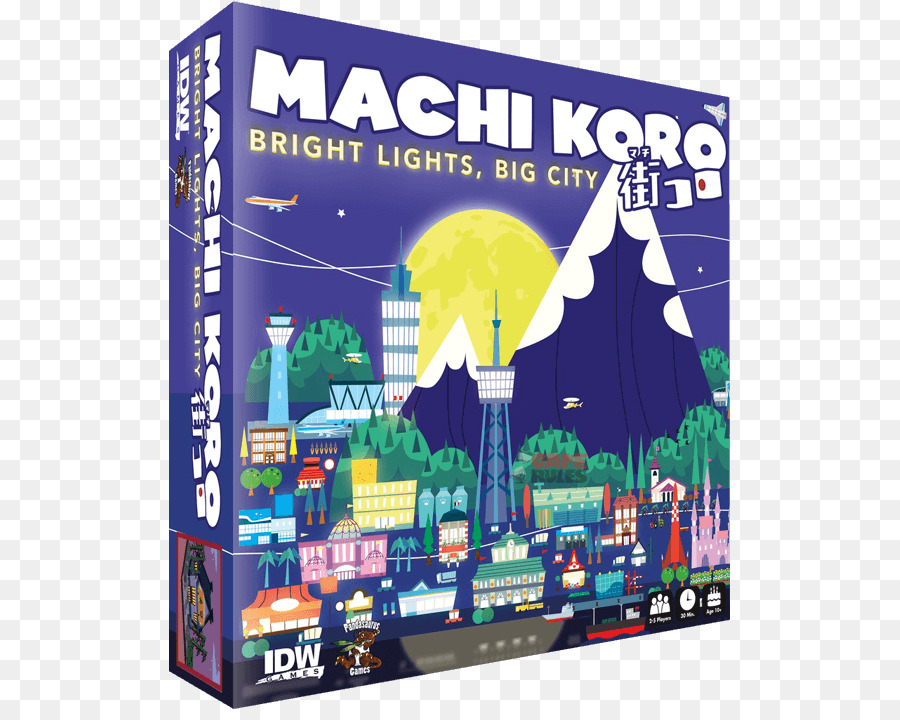 IDW Machi Koro: Bright Lights, Big City gioco da tavolo IDW Machi Koro: Millionaire's Row - città di guerra