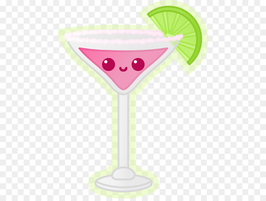 Cocktail-Garnitur Margarita Zeichnung Cartoon - Cocktail