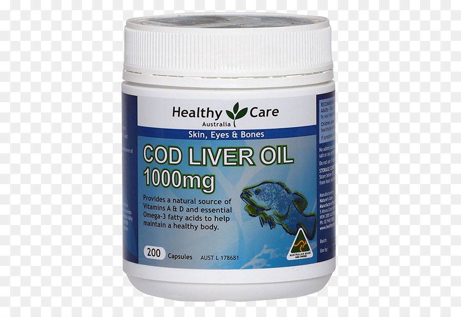 Integratore alimentare di olio di Pesce olio di fegato di Merluzzo Vitamina Salute - olio sano