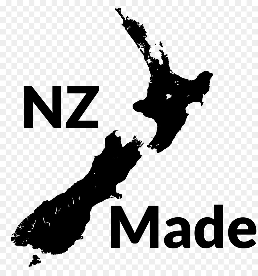 Nuova Zelanda mappa Vuota Mappa Vettoriale - mappa