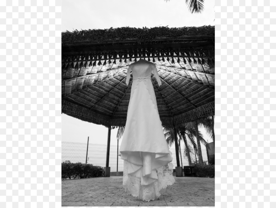 Schatten-Fotografie Schwarz Weiß - Kleid