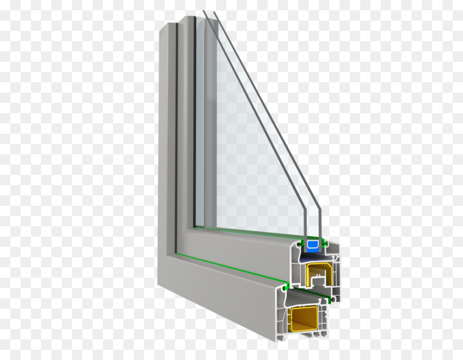Window Konstruktionsprofil Alluminio Polyvinyl chloride Wood - Finestra