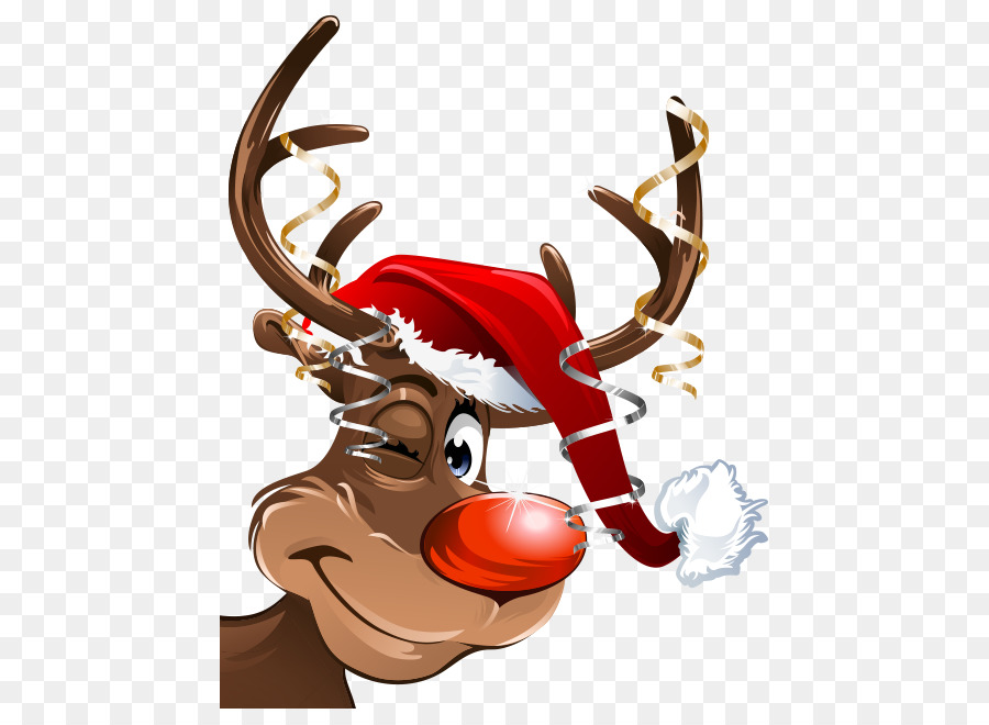 Rudolph Weihnachten Rentier Santa Claus Advent - Weihnachten