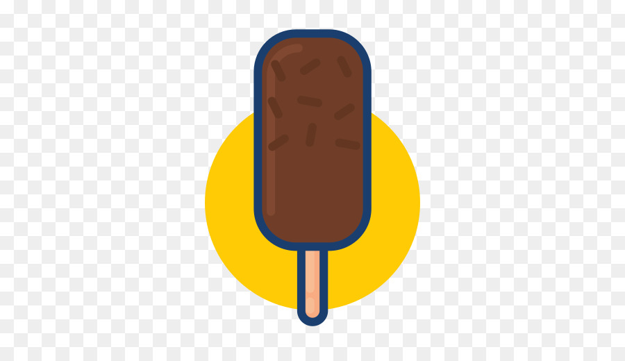 Schokolade Eis-Creme Eis-pop-Dessert - Eis