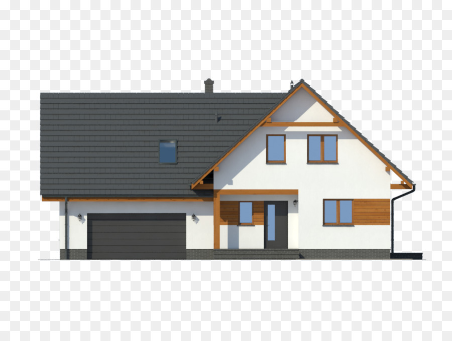 Haus Abstellgleis Cottage-Projekt Dach - Haus