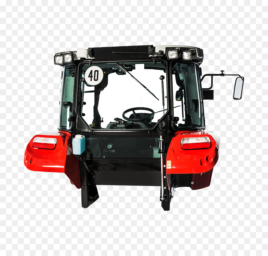 Die Traktor-Lader-Grader-Bagger-Maschine - Traktor