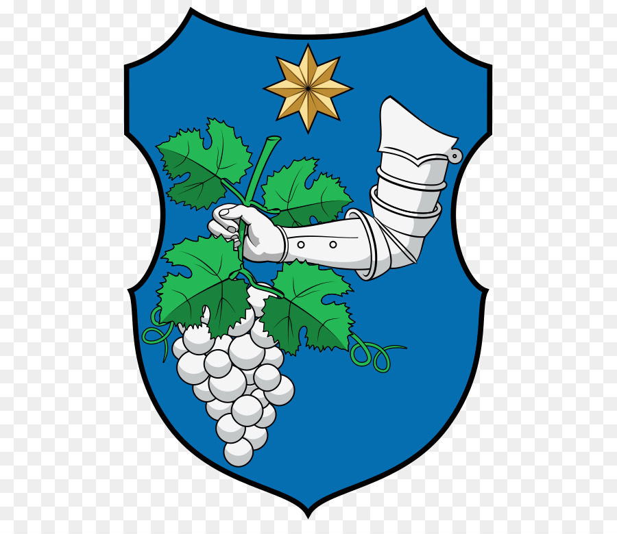 Wappen ist ein Renaissance Schild Heißen, Nord Ungarn Rosette Abbildung - füró