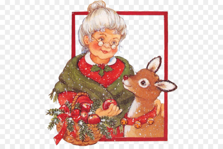 Christmas ornament Reindeer Mrs. Claus Santa-Claus-Dorf - Rentier