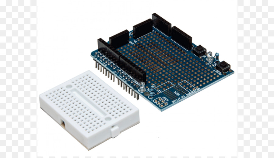 Microcontrollore Breadboard Transistor Arduino Elettronica - tagliere