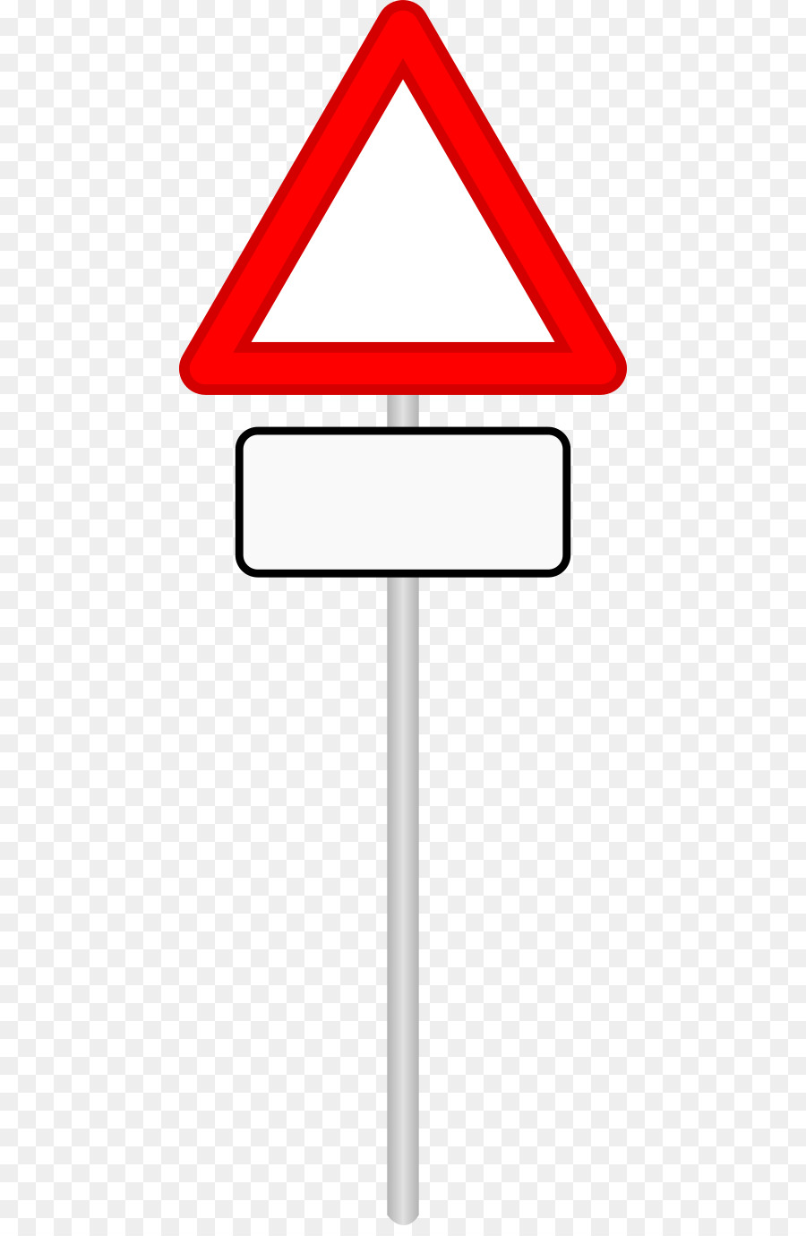 Traffico segnale di Avvertimento segno clipart - strada