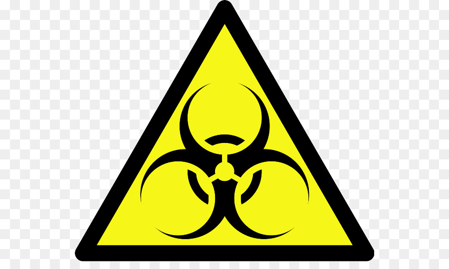 Biologische Gefährdung Hazard symbol Zeichen clipart - Symbol