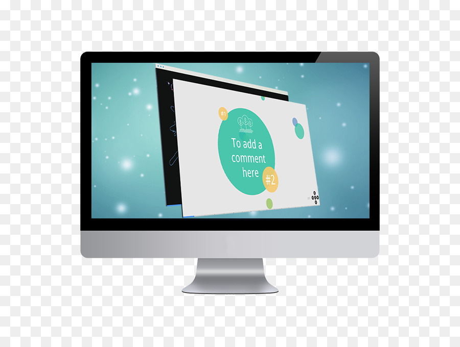 Computer-Monitore-Desktop Wallpaper Multimedia-Präsentation - Präsentation animation