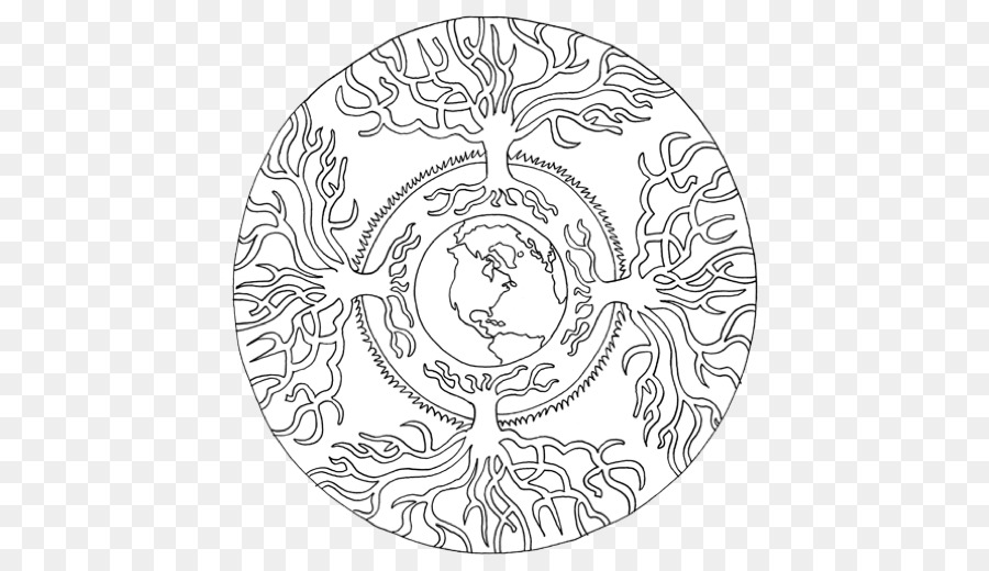 Kreis, Mandala, Kleinkind, Familie Muster - Mandalas