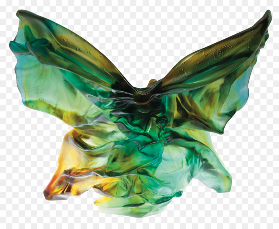 Farfalla Daum Arte di Cristallo di pittura ad Acquerello - animale statua