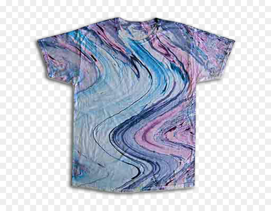 T-shirt Tie-dye-Seide Ärmel - T Shirt