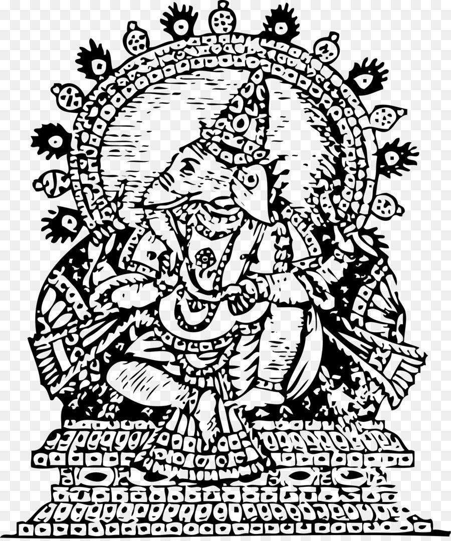 Ganesha Mahadeva Ganesh Chaturthi Clip art - Ganesha