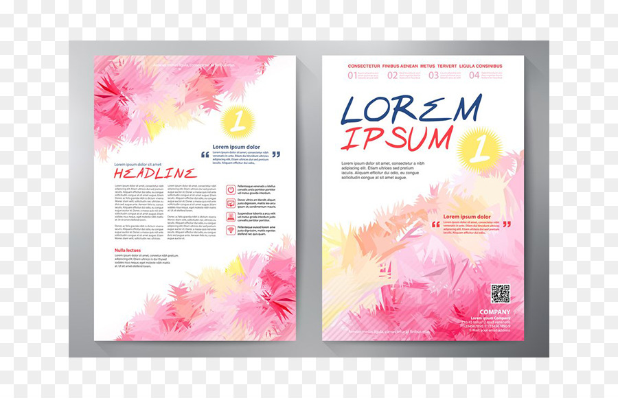 Papier Grafik design Broschüre - Design