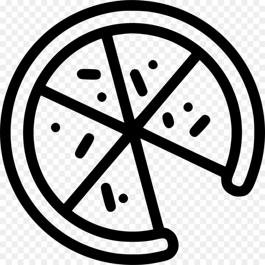 Royalty free clipart - pizza Symbol