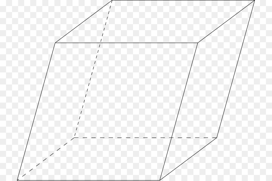 Quader Rautenförmigen Geometrie Parallelogramm-Form - Form