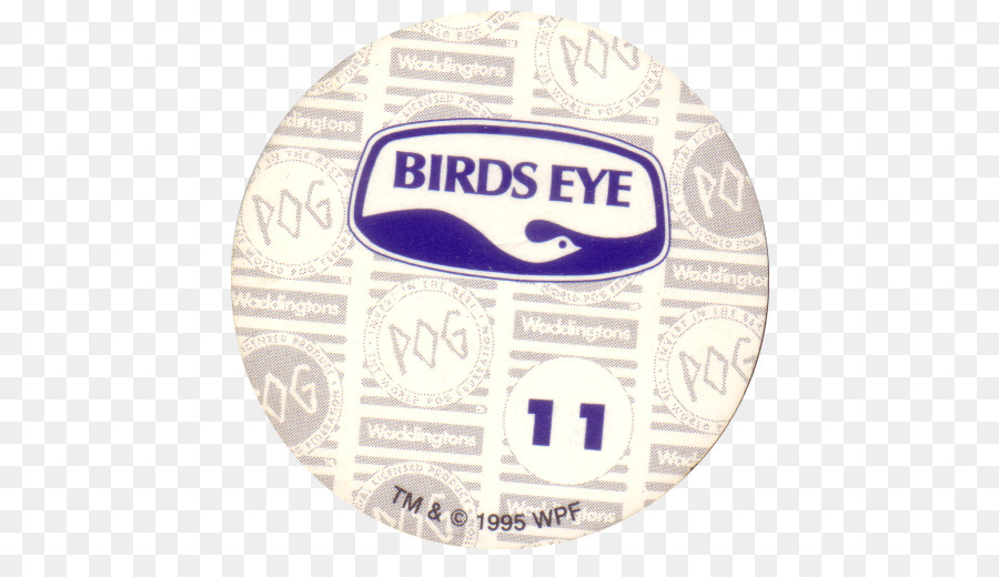 Birds Eye Food Marke Schrift - Vogelauge