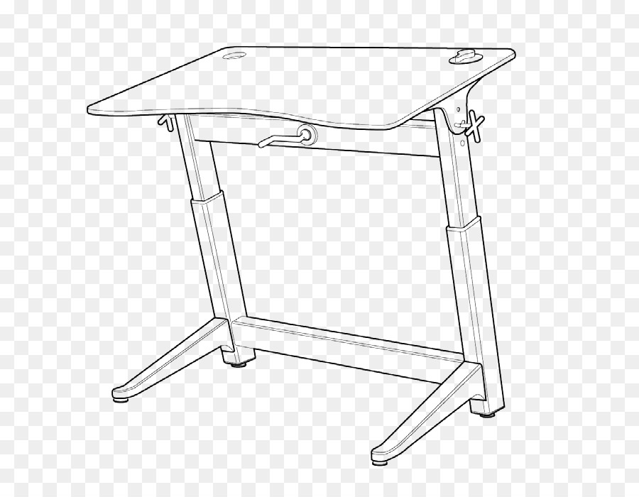 Steh-Sitz-Schreibtisch-Tisch Focal Aufrecht Locus - Stehpult