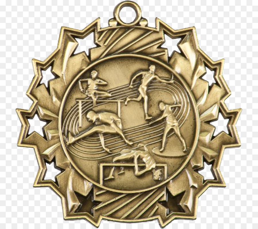Gold medal Award-Trophäe Gedenktafel - Medaille