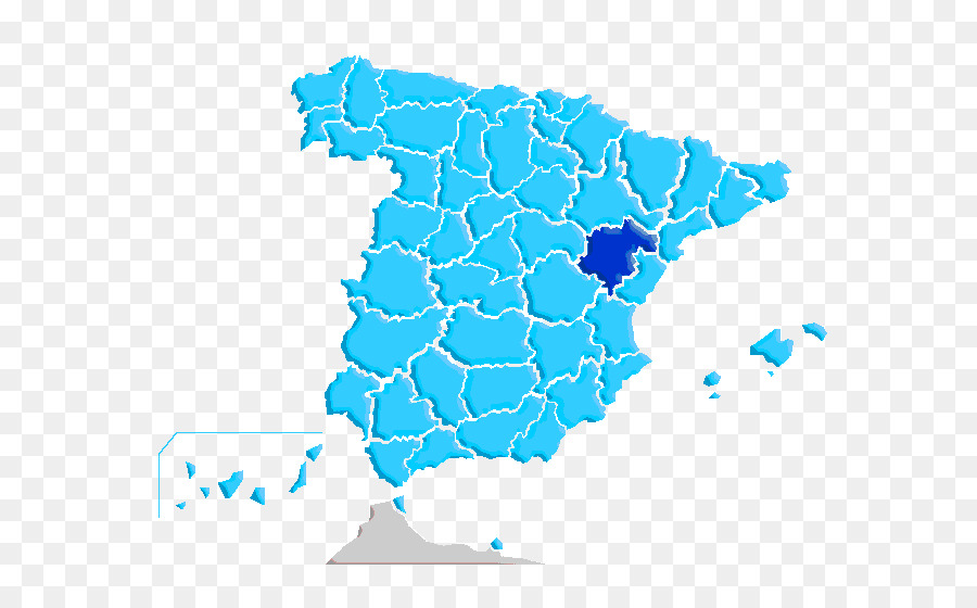 Tây Ban Nha Véc Tơ Bản Đồ - bản đồ