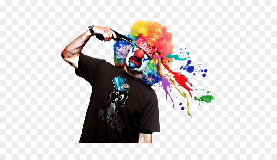 Poster Clown-Pop-art-Symbol Merken - Clown