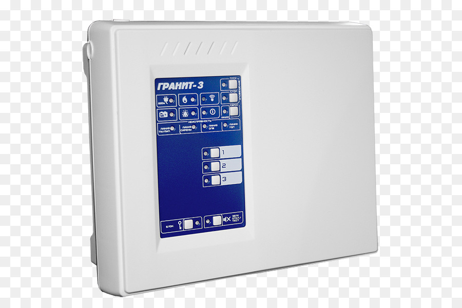 Fire alarm control panel Flachbandkabel (Sicherheits-Feuermelder) Granite Fire alarm system Zircon - Granit