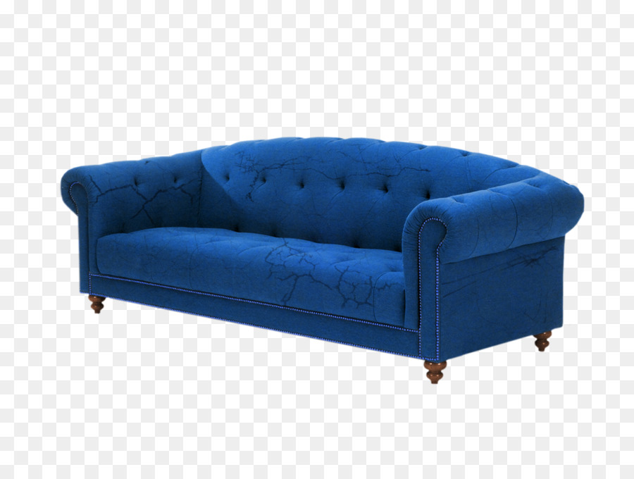 Sofa ngủ trên Ghế Sofa màu xanh Cobalt - Ghế
