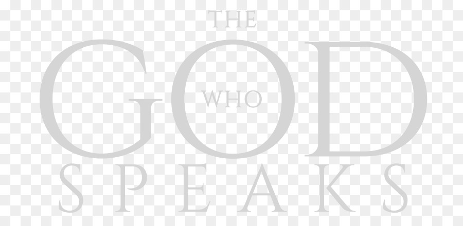 Logo Marke Weiße Schrift - Gott spricht