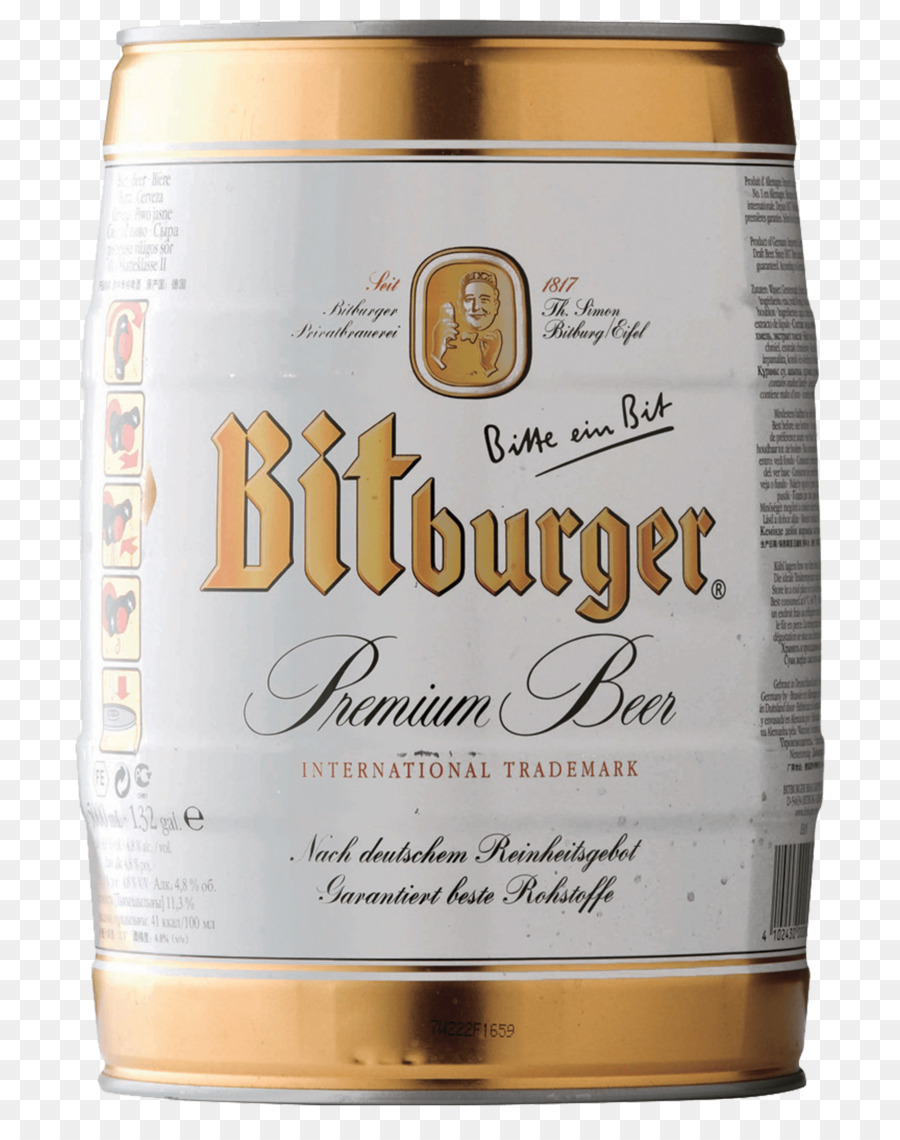 Likör, Bier Pilsner Whiskey Bitburger Brauerei - Bier