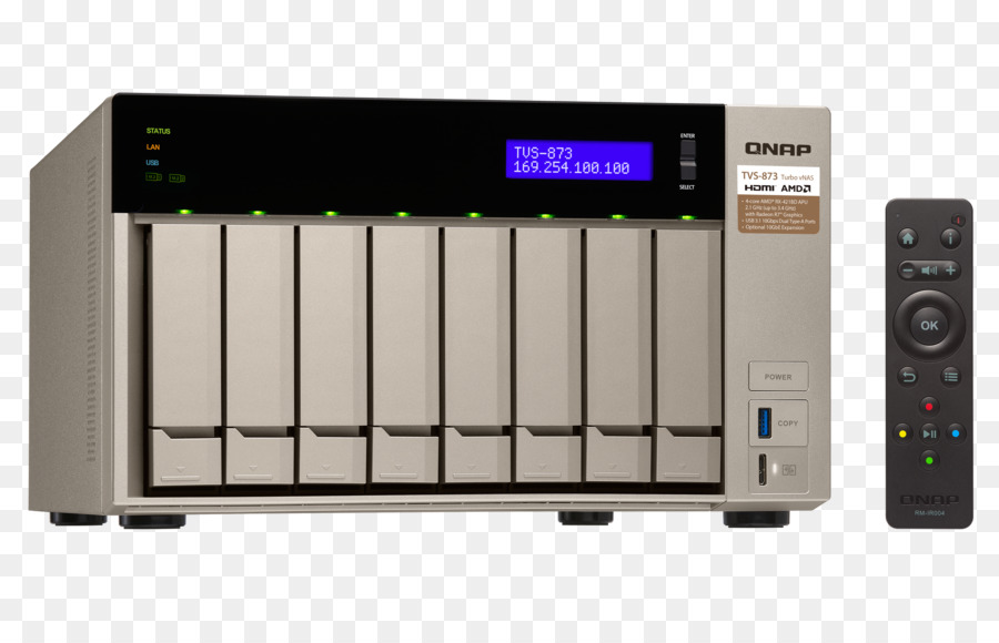 Network Storage Systeme QNAP TS 809 Pro Turbo NAS QNAP Systems, Inc. Fernsehen QNAP TVS 473 4 Bay NAS Integriert - Feuer&internen&Urlaub;