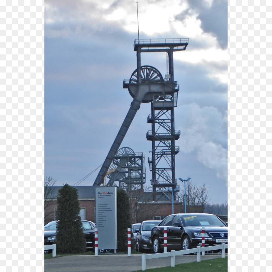 Ahlen Bergwerk Ost Vereinsheim Sandbochum Observation tower mine - Hamm