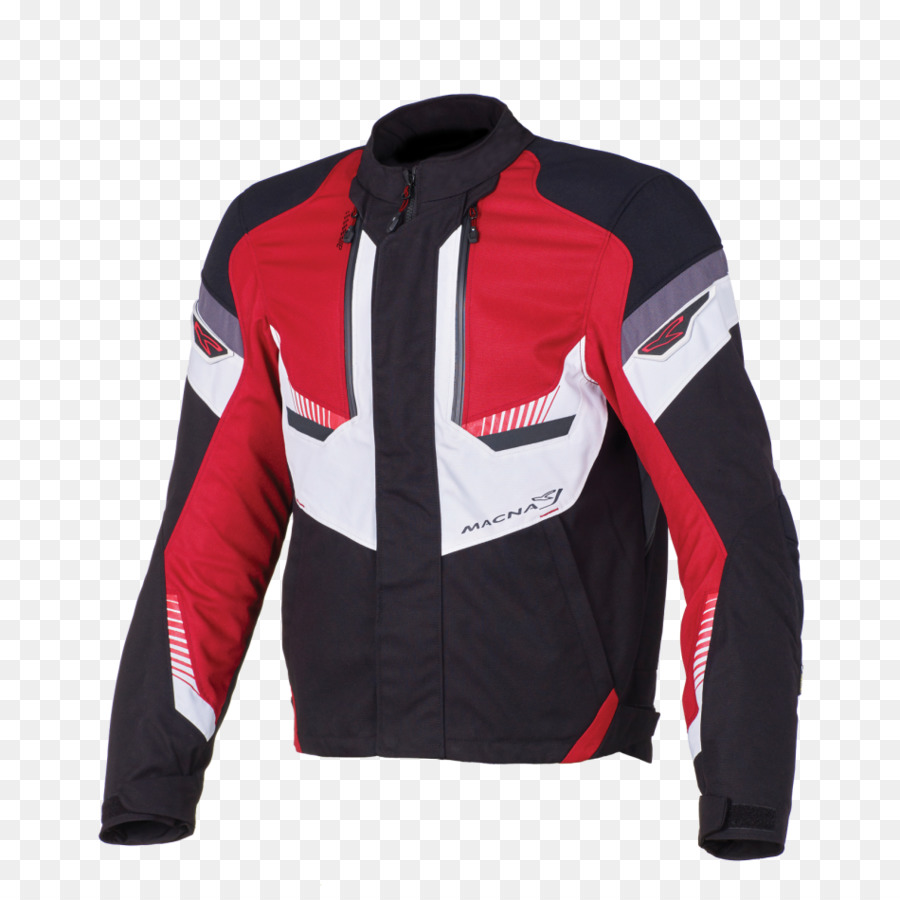 Volo giacca Bianco Rosso Moto - Giacca