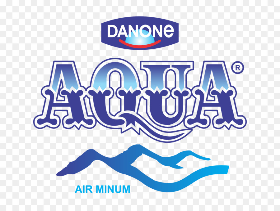 Blue logos set label for mineral water aqua Vector Image