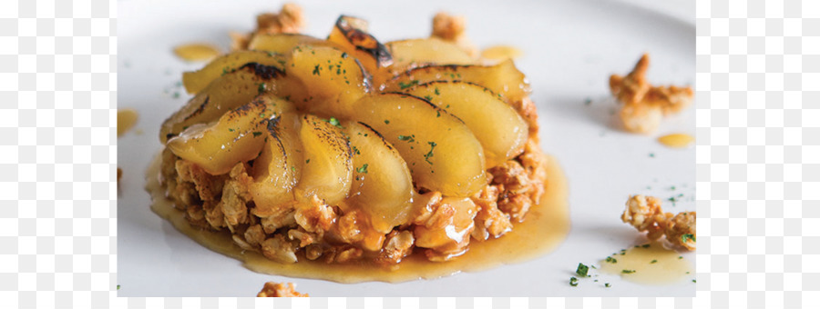 Vegetarische Küche-Dessert-Küche der Vereinigten Staaten-Rezept Gericht - Apple Crumble