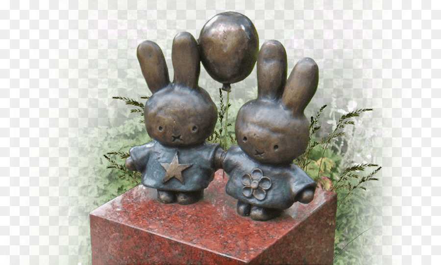 Denkmal, Bronze-Skulptur Miffy Decoratie - miffy