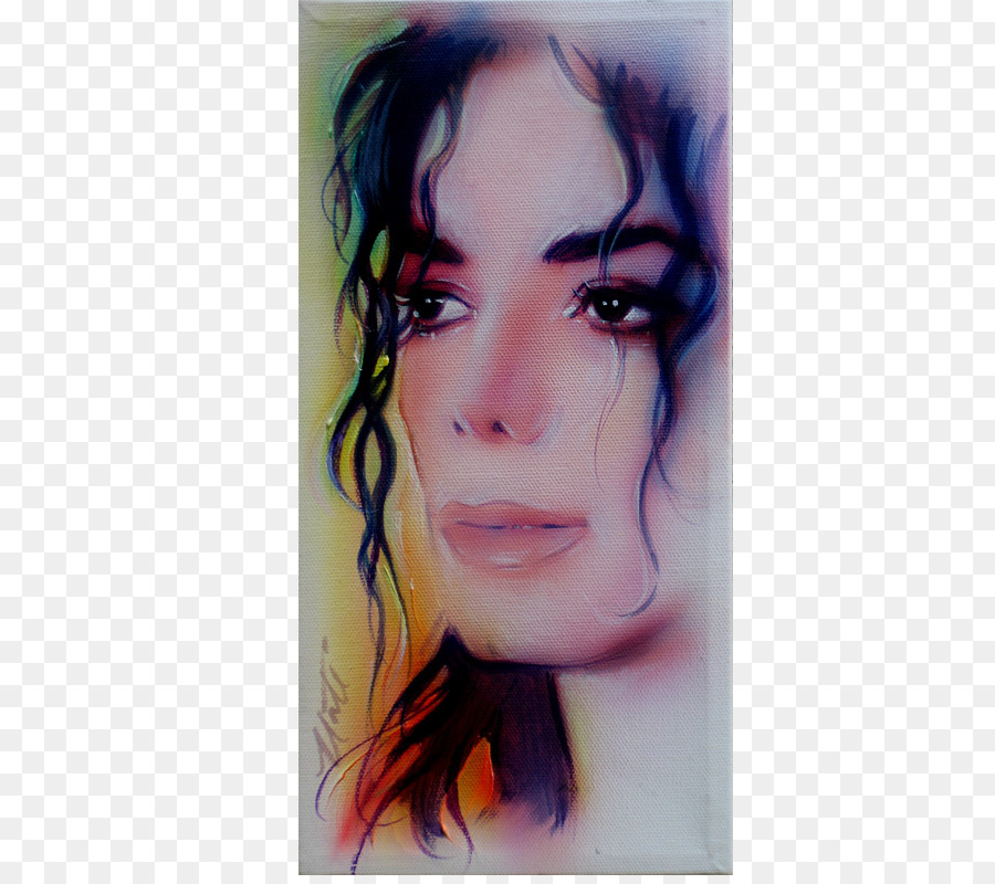 Ritratto del Sopracciglio per la colorazione dei Capelli Close-up - Michael Jackson