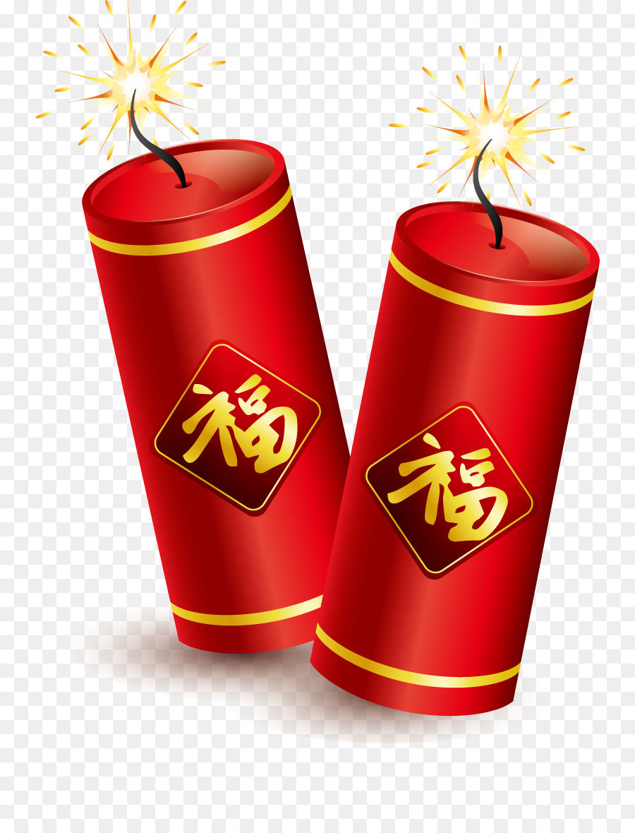 Firecracker chinesische Neue Jahr japanische Neue Jahre Feuerwerk Clip art - Chinesisches Neujahr